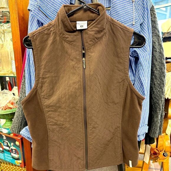 Columbia Medium Brown Vest - Picture 1 of 3
